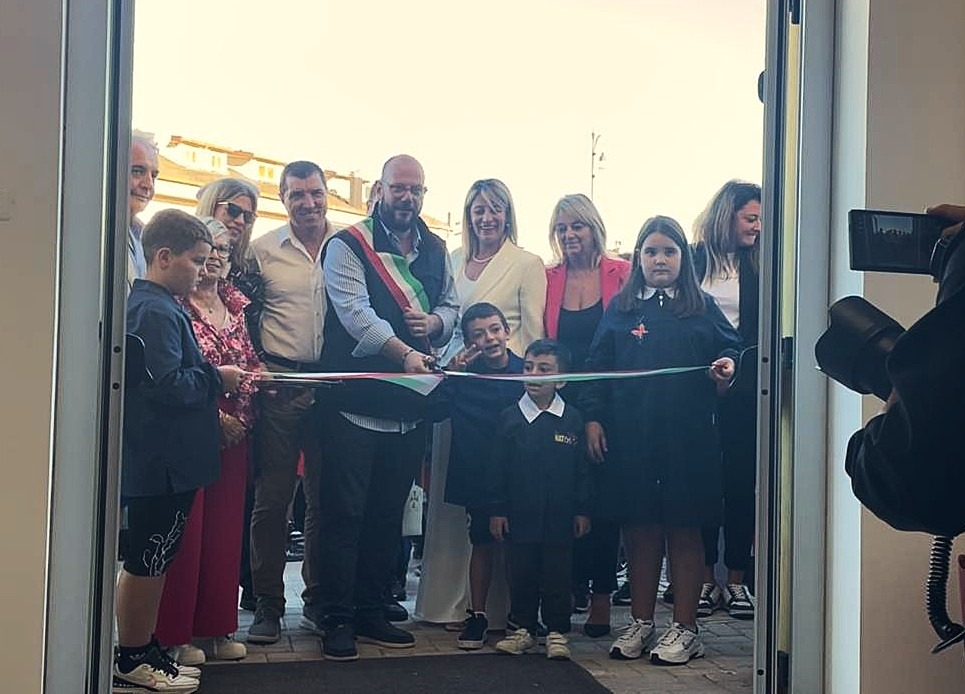Inaugurata oggi la nuova scuola primaria di Santa Rufina